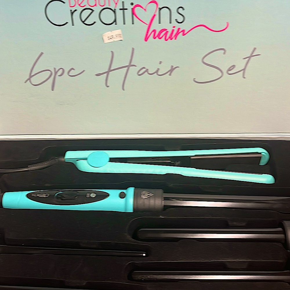 hair straightener and curler with different wonds